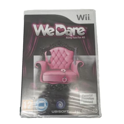 We Dare Flirty Fun For All Nintendo Wii Video Game Original UK Factory Sealed - Image 1 of 2
