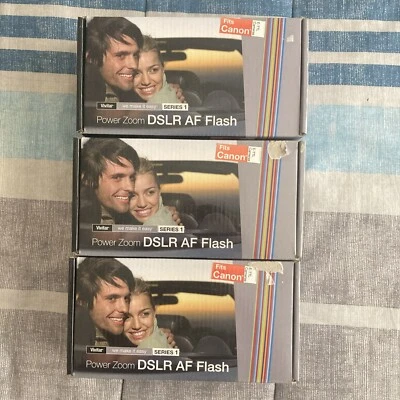 Vivitar Power Zoom DSLR AF Flash *fits Canon* - Image 1 of 2