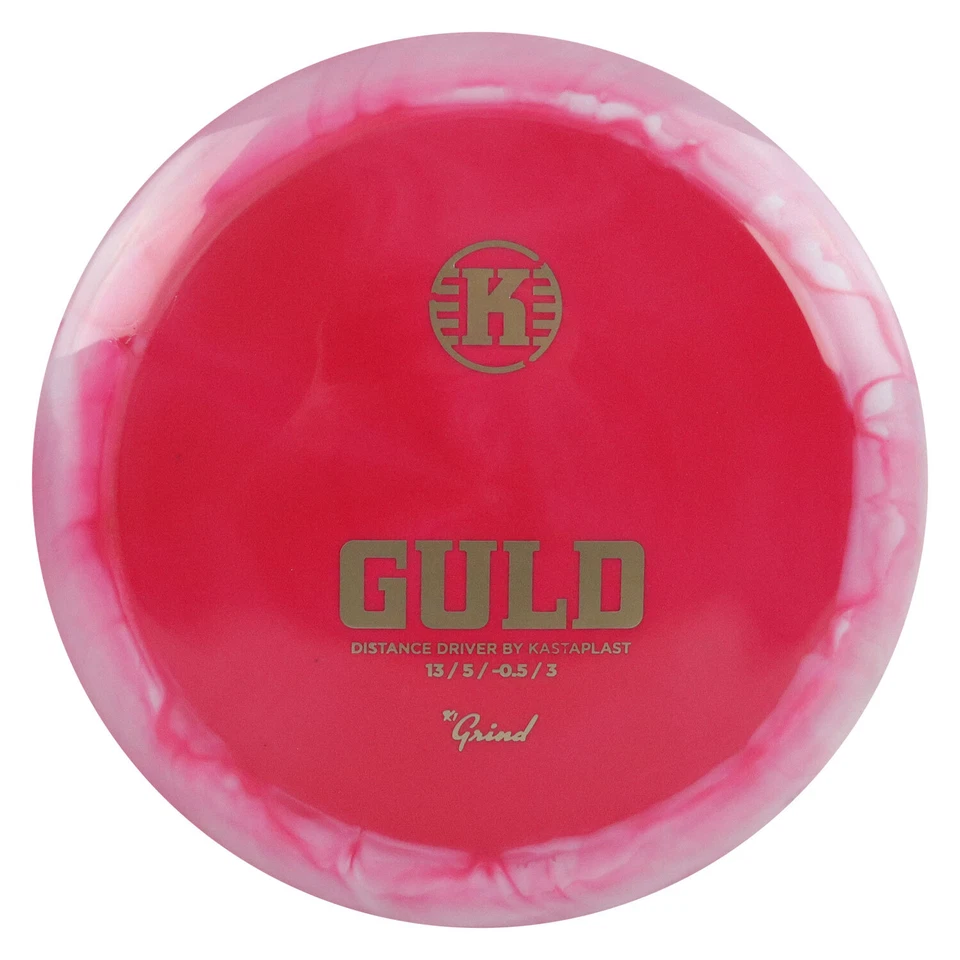 Kastaplast Disc Golf K1 Grind Guld Distance Driver 13/5/-0.5/3 - Image 1 of 1