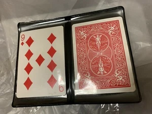 CARD WALLET - STORES LOOSE BRIDGE/ POKER SIZE CARDS - Bild 1 von 2