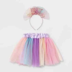 Toddler Girls' 2pk Happy Birthday Tutu Set - Cat & Jack AGE 3+ - Picture 1 of 2
