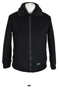 TED BAKER Black Faux Suede Jacket size 10 Boys Full Zip Outerwear Outdoors - Picture 1 of 10