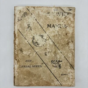 Jeep Universal Series Service Manual SM-1046 CJ-3B CJ-5A CJ-5 CJ-6 DJ-5 DJ-6 - Picture 1 of 10