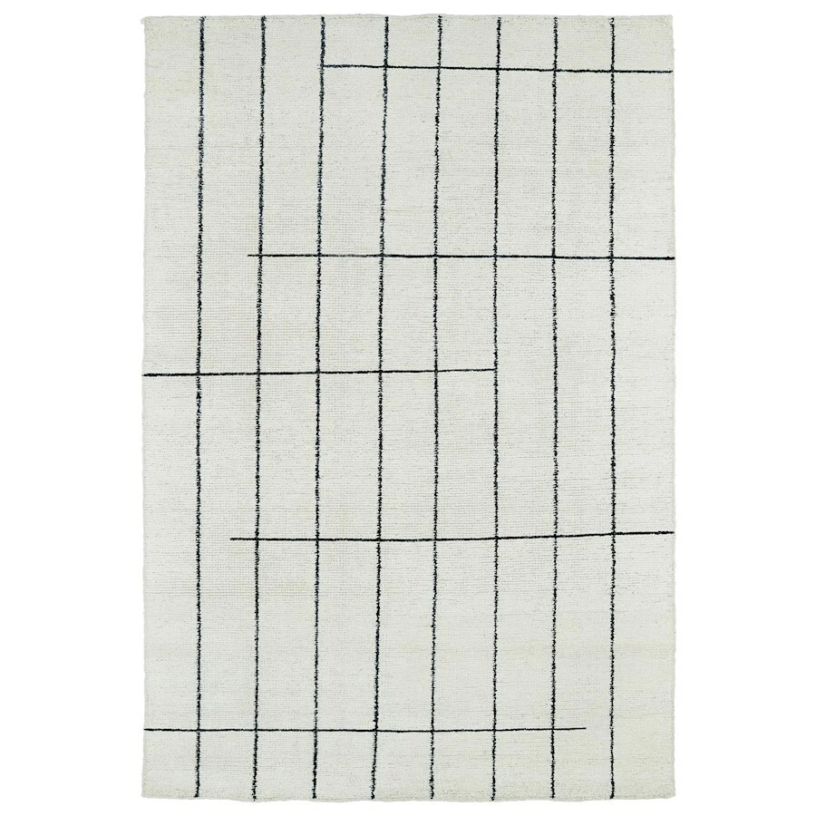 Kaleen Rugs SOL06 Solitaire Area Rug, Ivory, 2'x3' - SOL06-01-23 - Image 1 of 1