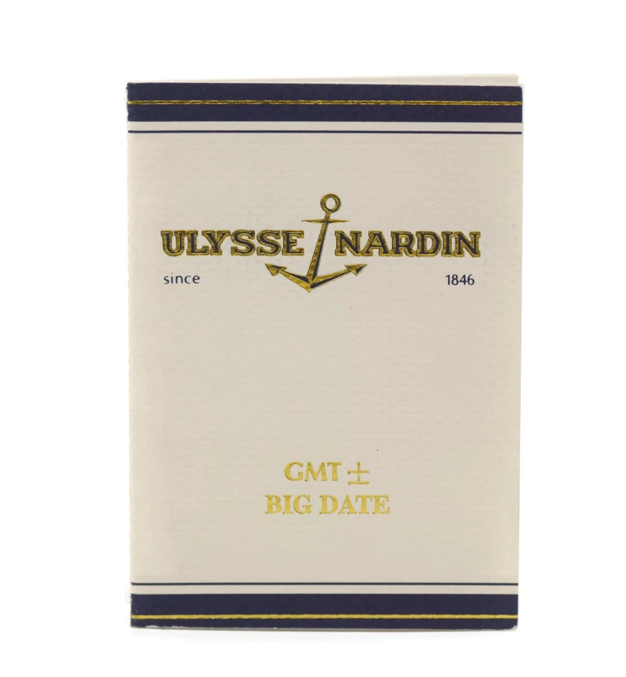 Ulysse Nardin GMT Big Date Libretto Manual - Immagine 1 di 1