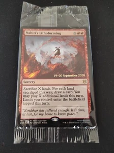 MTG Nahiri's Lithoforming Zendikar Rising: Promos FOIL Rare ENG Card Magic - Bild 1 von 2