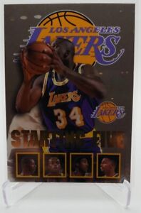 1996-97 NBA Hoops Shaquille O'Neal LA Lakers Starting Five #13