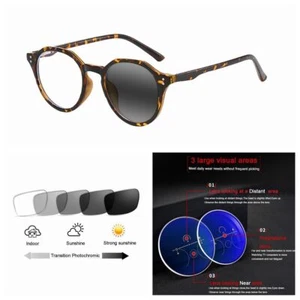 Multifocal Progressive Acetate Transition Photochromic Reading Glass +1.0~+3.0 - Bild 1 von 15