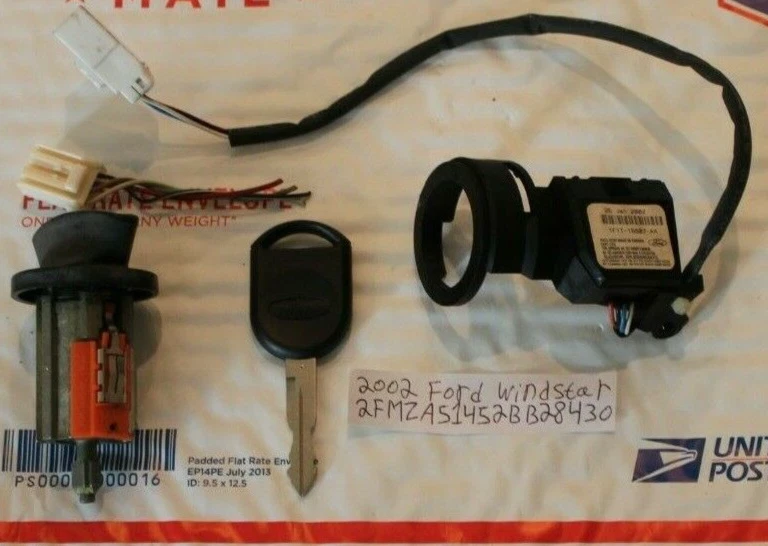 1F1T-15607-AA ✅Ford Windstar цилиндр зажигания + противоугонный трансивер OEM - Изображение 1 из 4