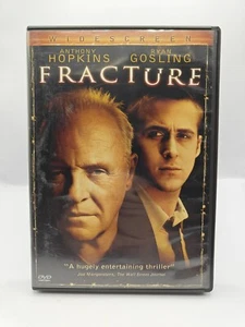 Fracture DVD Widescreen 2007 (Anthony Hopkins, Ryan Gosling, Rosamund Pike) - Picture 1 of 3