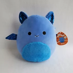 Squishmallow BLAINE the BLUE BAT 10" plush FIRST TO MARKET Halloween fuzzy belly - Picture 1 of 7