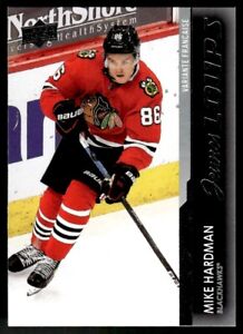 2021-22 Upper Deck Young Guns French Mike Hardman Rookie Chicago Blackhawks #208