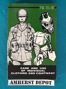 FM 21-15 Care and Use of Individual Clothing & Equipment Army Field Manual 1977 - Picture 1 of 1