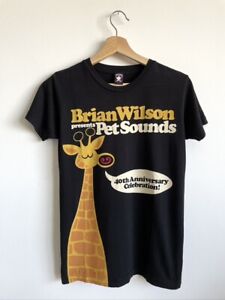 Brian Wilson Pet Sounds 40th Aniversary Vintage Women t-shirt Beach Boys Tee