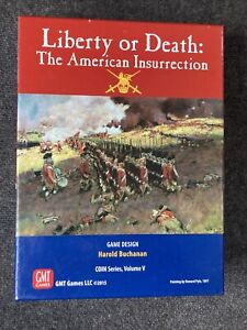GMT Wargame Liberty or Death - The American Insurrection (1st - 2015) Organized*