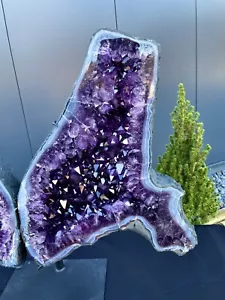 Amatista Drusa Amatista Geodas ParejaSUPER Varios Cristales Transparentes Violetas - Imagen 1 de 7