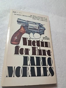 Pablo Morales Victim for Hire Vintage Leasure classic Mystery pb 1st print 1979 - Picture 1 of 4