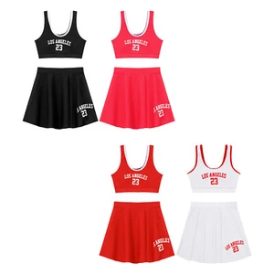 Girls Bathing Suits Kids Bikini Surf Swimsuit Beach Swimwear Swim Tops 3 Piece - Picture 1 of 32