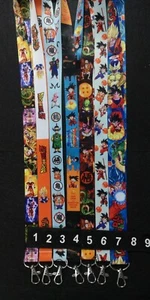 Lot neuf 10 pièces mélange anime longe téléphone portable carte d'identité porte porte-clés enfants cadeau - Photo 1 sur 1