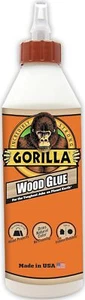 Gorilla Wood Glue, 18 Ounce Bottle, Natural Wood Color, (Pack of 1) - Picture 1 of 1