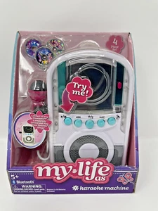 My Life As-Bluetooth Máquina de Karaoke Set-18" Muñeca Accesorios Música Cantar-Edades 5+ - Imagen 1 de 10