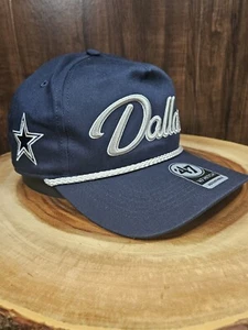 Dallas Cowboys 47 Brand Golfer Rope SnapBack Adjustable Hat Cap NFL Football - Picture 1 of 12