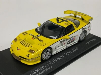 1/43 Minichamps Chevrolet Corvette C5R Del 2000 24 Di Daytona AC4 001404 CS641 - Immagine 1 di 4