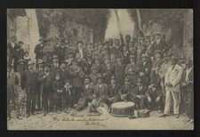 cartolina TORRI IN SABINA ricordo 5 maggio 1912