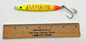 Señuelo de pesca vintage - GIBBS PECECIL - 2 oz - amarillo naranja - (señuelo #4) - Imagen 1 de 3
