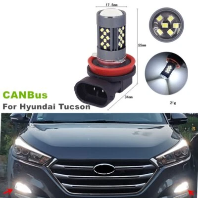 For Hyundai Tucson 2016-2021 2pcs/lot CANBus Error Free 42SMD LED Car Fog light - Image 1 of 4