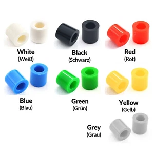 A56 Tactile Cap & Switch - Momentary Push Button - Round Flat Keycap - 6 Colours - Picture 1 of 13