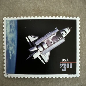 US Scott #2544, Single 1995 Space Shuttle $3 FVF MNH - Picture 1 of 7