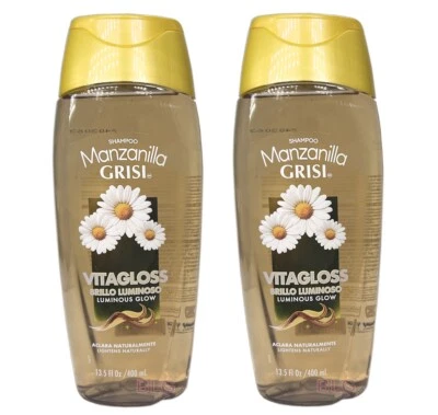 Grisi CHAMOMILE Shampoo Lightens Hair Bath Shower Manzanilla Sale  13.5oz 2-Pack - Image 1 of 2