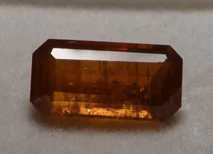Facettierter, orangener DISTHEN / KYANIT (1,40ct) Orange KYANITE Facet, Tanzania - Picture 1 of 1