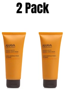 2er Pack AHAVA Totes Meer Mineral Handcreme Mandarine & Zedernholz 1,0 oz/30 ml NEU - Bild 1 von 4