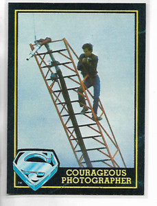 1983 Topps Superman III: Courageous Photographer Card #18