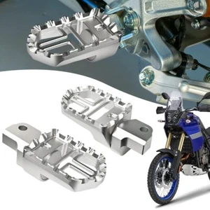Reposapiés ampliado CNC estriberas anchas reposapiés para Yamaha Tenere/XTZ 700 2019-2024 - Imagen 1 de 9