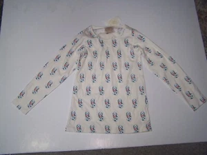 NWT Beaufort Bonnet Boutique Girls Shirt Size 10 Plain Jayne L/S Hearth Spaniels - Picture 1 of 2