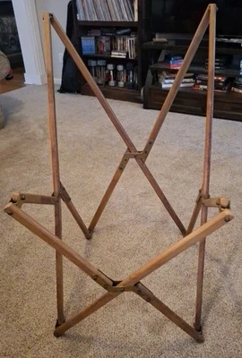 Francechini Roma Folding Wooden Tripolina Butterfly Chair Frame - Image 1 of 4