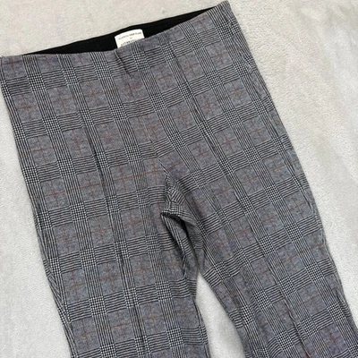 Pantalones Anthropologie Para Mujer Pequeños The Essential Crop Acampanados Pantalón de Carrera a Cuadros Foto 1 de 4