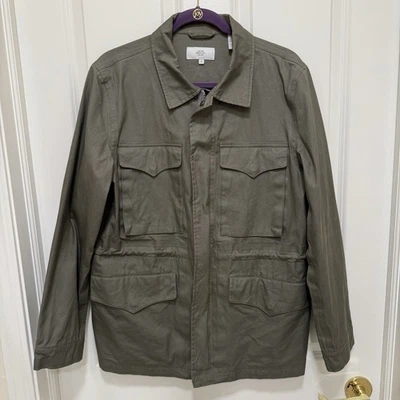 Jack Spade Bleecker Street New York Military Style Jacket Size M 100% Cotton - Image 1 of 4