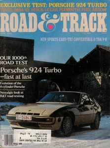 ROAD & TRACK~June 1979~ Porsche 924 Turbo, LeCar, Plymouth Fire Arrow, Audi 5000 - Picture 1 of 2
