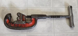 RIDGID No. 202 Wide Roll Pipe Cutter 1/8" to 2" USA  - Picture 1 of 10