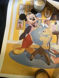 RETRATO MICKEY MOUSE 60 ANIVERSARIO FIRMADO POR JOHN HENCH LE 4200 25" X 30" TN - Imagen 1 de 11