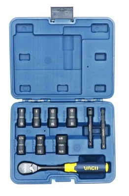 VACO 10-Piece 2-in-1  Flip Socket Combo Set  VAC4102 - Image 1 of 4