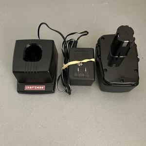 Craftsman 15.6V Battery Charger Stand 982031-001 And 982030-001 Battery OEM - Picture 1 of 11