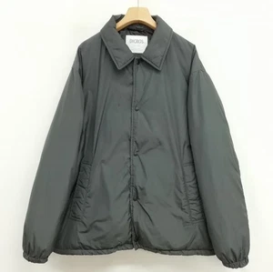 Green Label Relaxing DICROS Charcoal Down Coach Jacket L Men's - Picture 1 of 7