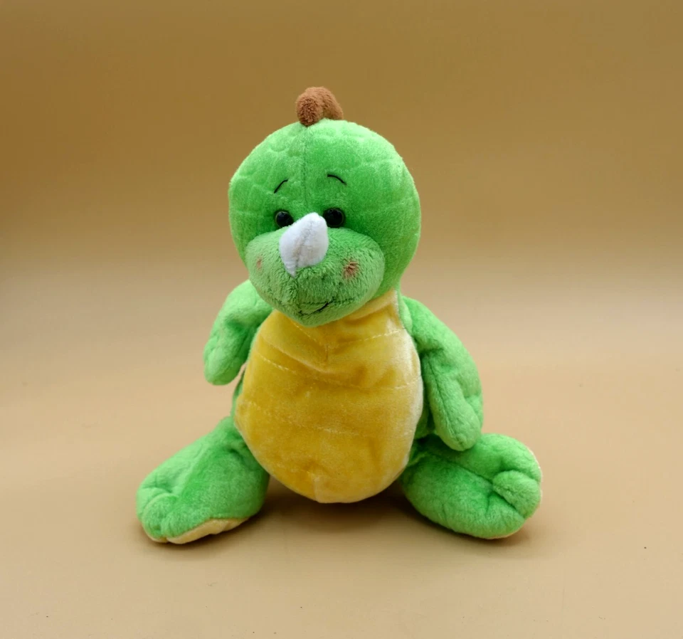 Ganz  Webkinz HM185 KEY LIME DINO 8" Plush Toy - No Code - Image 1 of 4