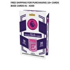 Panini Donruss Elite Premier League 2021 2022 BASE - FREE SHIPPING for 10+ cards