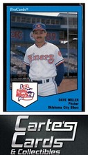 Dave Miller 1989 ProCards Minor League Team Sets #1522  Oklahoma City 89ers
